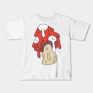 Trippy mushroom Kids T-Shirt